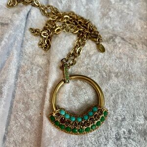 LIA SOPHIA Mirage Embellished Long Pendant.